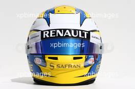 The helmet of Marcus Ericsson (SWE) Caterham. 13.03.2014. Formula 1 World Championship, Rd 1, Australian Grand Prix, Albert Park, Melbourne, Australia, Preparation Day.