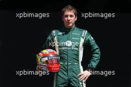 Robin Frijns (NLD) Caterham Test and Reserve Driver. 13.03.2014. Formula 1 World Championship, Rd 1, Australian Grand Prix, Albert Park, Melbourne, Australia, Preparation Day.