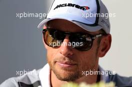 Jenson Button (GBR), McLaren F1 Team  13.03.2014. Formula 1 World Championship, Rd 1, Australian Grand Prix, Albert Park, Melbourne, Australia, Preparation Day.