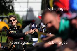 Romain Grosjean (FRA), Lotus F1 Team  13.03.2014. Formula 1 World Championship, Rd 1, Australian Grand Prix, Albert Park, Melbourne, Australia, Preparation Day.