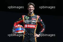 Romain Grosjean (FRA) Lotus F1 Team. 13.03.2014. Formula 1 World Championship, Rd 1, Australian Grand Prix, Albert Park, Melbourne, Australia, Preparation Day.