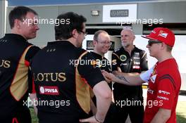 Kimi Raikkonen (FIN), Scuderia Ferrari  13.03.2014. Formula 1 World Championship, Rd 1, Australian Grand Prix, Albert Park, Melbourne, Australia, Preparation Day.