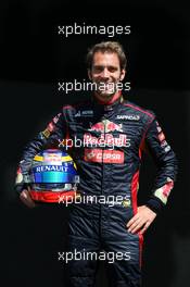 Jean-Eric Vergne (FRA) Scuderia Toro Rosso. 13.03.2014. Formula 1 World Championship, Rd 1, Australian Grand Prix, Albert Park, Melbourne, Australia, Preparation Day.