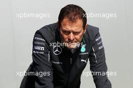 Aldo Costa (ITA) Mercedes AMG F1 Engineering Director. 13.03.2014. Formula 1 World Championship, Rd 1, Australian Grand Prix, Albert Park, Melbourne, Australia, Preparation Day.