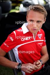 Max Chilton (GBR), Marussia F1 Team  13.03.2014. Formula 1 World Championship, Rd 1, Australian Grand Prix, Albert Park, Melbourne, Australia, Preparation Day.