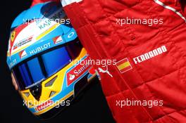 Fernando Alonso (ESP), Scuderia Ferrari  13.03.2014. Formula 1 World Championship, Rd 1, Australian Grand Prix, Albert Park, Melbourne, Australia, Preparation Day.