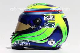 The helmet of Felipe Massa (BRA) Williams. 13.03.2014. Formula 1 World Championship, Rd 1, Australian Grand Prix, Albert Park, Melbourne, Australia, Preparation Day.
