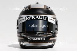 The helmet of Kamui Kobayashi (JPN) Caterham. 13.03.2014. Formula 1 World Championship, Rd 1, Australian Grand Prix, Albert Park, Melbourne, Australia, Preparation Day.