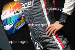 Esteban Gutierrez (MEX), Sauber F1 Team  13.03.2014. Formula 1 World Championship, Rd 1, Australian Grand Prix, Albert Park, Melbourne, Australia, Preparation Day.