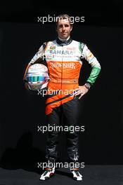Daniel Juncadella (ESP) Sahara Force India F1 Team Test and Reserve Driver. 13.03.2014. Formula 1 World Championship, Rd 1, Australian Grand Prix, Albert Park, Melbourne, Australia, Preparation Day.