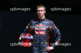 Daniil Kvyat (RUS) Scuderia Toro Rosso. 13.03.2014. Formula 1 World Championship, Rd 1, Australian Grand Prix, Albert Park, Melbourne, Australia, Preparation Day.