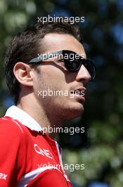 Jules Bianchi (FRA), Marussia F1 Team   12.03.2014. Formula 1 World Championship, Rd 1, Australian Grand Prix, Albert Park, Melbourne, Australia, Preparation Day.