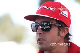 Fernando Alonso (ESP), Scuderia Ferrari  12.03.2014. Formula 1 World Championship, Rd 1, Australian Grand Prix, Albert Park, Melbourne, Australia, Preparation Day.