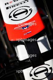 Marussia F1 Team front wing 12.03.2014. Formula 1 World Championship, Rd 1, Australian Grand Prix, Albert Park, Melbourne, Australia, Preparation Day.