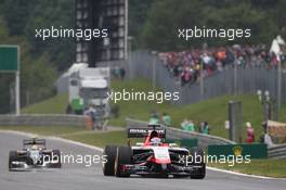 Jules Bianchi (FRA) Marussia F1 Team MR03. 20.06.2014. Formula 1 World Championship, Rd 8, Austrian Grand Prix, Spielberg, Austria, Practice Day.
