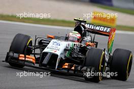Sergio Perez (MEX), Sahara Force India  20.06.2014. Formula 1 World Championship, Rd 8, Austrian Grand Prix, Spielberg, Austria, Practice Day.