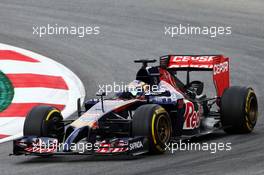 Jean-Eric Vergne (FRA) Scuderia Toro Rosso STR9. 20.06.2014. Formula 1 World Championship, Rd 8, Austrian Grand Prix, Spielberg, Austria, Practice Day.
