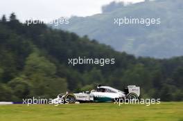 Lewis Hamilton (GBR) Mercedes AMG F1 W05. 20.06.2014. Formula 1 World Championship, Rd 8, Austrian Grand Prix, Spielberg, Austria, Practice Day.