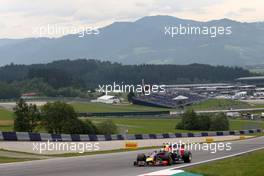 Sebastian Vettel (GER), Red Bull Racing  20.06.2014. Formula 1 World Championship, Rd 8, Austrian Grand Prix, Spielberg, Austria, Practice Day.