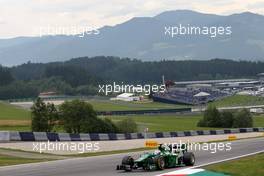 Marcus Ericsson (SWE), Caterham F1 Team  20.06.2014. Formula 1 World Championship, Rd 8, Austrian Grand Prix, Spielberg, Austria, Practice Day.