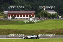 Lewis Hamilton (GBR) Mercedes AMG F1 W05. 20.06.2014. Formula 1 World Championship, Rd 8, Austrian Grand Prix, Spielberg, Austria, Practice Day.