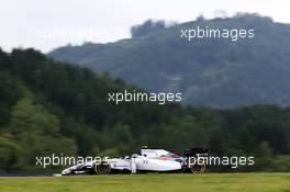 Valtteri Bottas (FIN) Williams FW36. 20.06.2014. Formula 1 World Championship, Rd 8, Austrian Grand Prix, Spielberg, Austria, Practice Day.