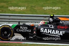 Sergio Perez (MEX) Sahara Force India F1 VJM07. 20.06.2014. Formula 1 World Championship, Rd 8, Austrian Grand Prix, Spielberg, Austria, Practice Day.