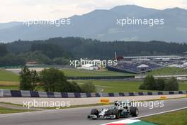 Nico Rosberg (GER), Mercedes AMG F1 Team  20.06.2014. Formula 1 World Championship, Rd 8, Austrian Grand Prix, Spielberg, Austria, Practice Day.