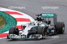 Lewis Hamilton (GBR) Mercedes AMG F1 W05. 20.06.2014. Formula 1 World Championship, Rd 8, Austrian Grand Prix, Spielberg, Austria, Practice Day.