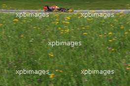 Sebastian Vettel (GER) Red Bull Racing RB10. 20.06.2014. Formula 1 World Championship, Rd 8, Austrian Grand Prix, Spielberg, Austria, Practice Day.