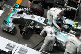 nNico Rosberg (GER), Mercedes AMG F1 Team  22.06.2014. Formula 1 World Championship, Rd 8, Austrian Grand Prix, Spielberg, Austria, Race Day.
