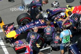 Daniel Ricciardo (AUS), Red Bull Racing  22.06.2014. Formula 1 World Championship, Rd 8, Austrian Grand Prix, Spielberg, Austria, Race Day.