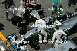 Nico Rosberg (GER), Mercedes AMG F1 Team  22.06.2014. Formula 1 World Championship, Rd 8, Austrian Grand Prix, Spielberg, Austria, Race Day.