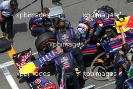 Daniel Ricciardo (AUS), Red Bull Racing  22.06.2014. Formula 1 World Championship, Rd 8, Austrian Grand Prix, Spielberg, Austria, Race Day.