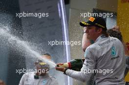 1st place Nico Rosberg (GER) Mercedes AMG F1. 22.06.2014. Formula 1 World Championship, Rd 8, Austrian Grand Prix, Spielberg, Austria, Race Day.