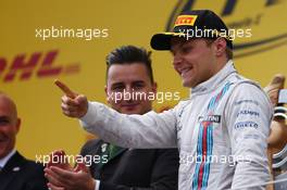 3rd place for Valtteri Bottas (FIN) Williams FW36. 22.06.2014. Formula 1 World Championship, Rd 8, Austrian Grand Prix, Spielberg, Austria, Race Day.
