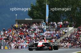 Jules Bianchi (FRA) Marussia F1 Team MR03. 22.06.2014. Formula 1 World Championship, Rd 8, Austrian Grand Prix, Spielberg, Austria, Race Day.