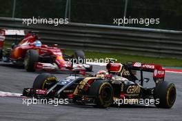 Pastor Maldonado (VEN) Lotus F1 E21. 22.06.2014. Formula 1 World Championship, Rd 8, Austrian Grand Prix, Spielberg, Austria, Race Day.