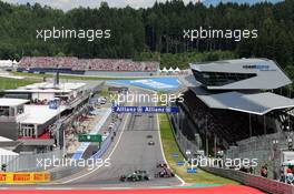 Marcus Ericsson (SWE) Caterham CT05. 22.06.2014. Formula 1 World Championship, Rd 8, Austrian Grand Prix, Spielberg, Austria, Race Day.