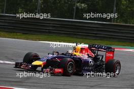 Sebastian Vettel (GER) Red Bull Racing RB10. 22.06.2014. Formula 1 World Championship, Rd 8, Austrian Grand Prix, Spielberg, Austria, Race Day.