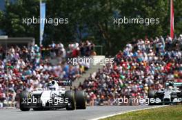 Valtteri Bottas (FIN) Williams FW36. 22.06.2014. Formula 1 World Championship, Rd 8, Austrian Grand Prix, Spielberg, Austria, Race Day.