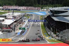 Adrian Sutil (GER) Sauber C33. 22.06.2014. Formula 1 World Championship, Rd 8, Austrian Grand Prix, Spielberg, Austria, Race Day.
