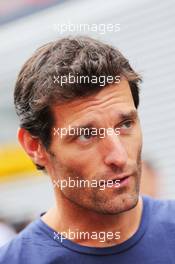 Mark Webber (AUS) Porsche Team WEC Driver. 21.06.2014. Formula 1 World Championship, Rd 8, Austrian Grand Prix, Spielberg, Austria, Qualifying Day.