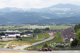 Sebastian Vettel (GER) Red Bull Racing RB10. 21.06.2014. Formula 1 World Championship, Rd 8, Austrian Grand Prix, Spielberg, Austria, Qualifying Day.