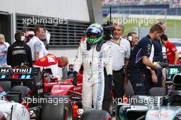 Felipe Massa (BRA) Williams FW36 gets pole position 21.06.2014. Formula 1 World Championship, Rd 8, Austrian Grand Prix, Spielberg, Austria, Qualifying Day.