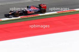 Daniil Kvyat (RUS) Scuderia Toro Rosso STR9. 21.06.2014. Formula 1 World Championship, Rd 8, Austrian Grand Prix, Spielberg, Austria, Qualifying Day.