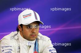 Felipe Massa (BRA) Williams in the FIA Press Conference. 21.06.2014. Formula 1 World Championship, Rd 8, Austrian Grand Prix, Spielberg, Austria, Qualifying Day.