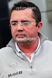Eric Boullier (FRA) McLaren Racing Director. 21.06.2014. Formula 1 World Championship, Rd 8, Austrian Grand Prix, Spielberg, Austria, Qualifying Day.