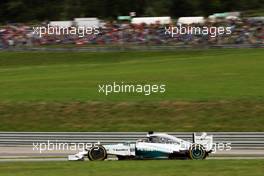 Lewis Hamilton (GBR) Mercedes AMG F1 W05. 21.06.2014. Formula 1 World Championship, Rd 8, Austrian Grand Prix, Spielberg, Austria, Qualifying Day.