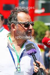 Jean Reno (FRA) Actor. 22.06.2014. Formula 1 World Championship, Rd 8, Austrian Grand Prix, Spielberg, Austria, Race Day.